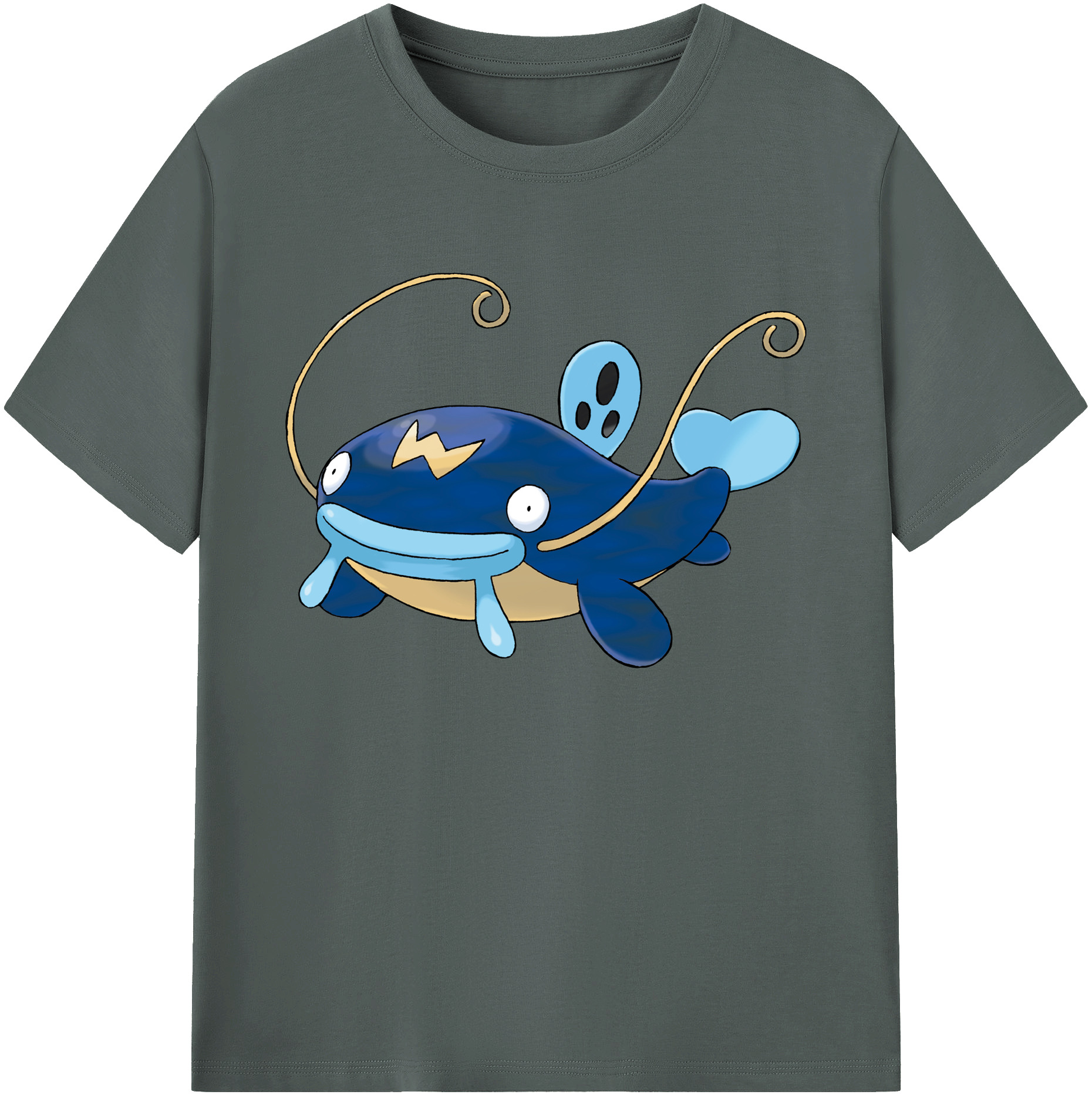 （画像用） ポケットモンスター Pokémon 綿100％ メンズ半袖Tシャツ｜肌触りやわらか＆通気性
